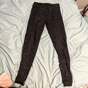 Glitter covered pants size 7/8 girls